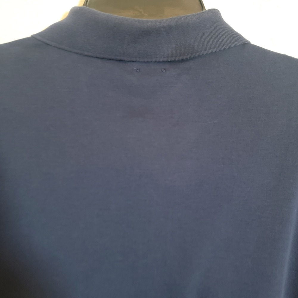 Polo Ralph Lauren Blue Collared Polo Shirt Golf Casual Large Classic Flesh Pony - Picture 10 of 15